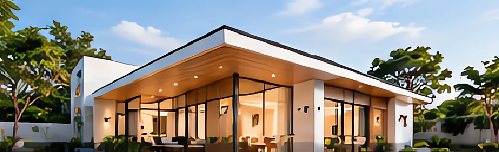 Nhà cấp 4 mái thái hiện đại